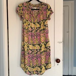 Anthropologie Porridge Button Front Dress Size 0